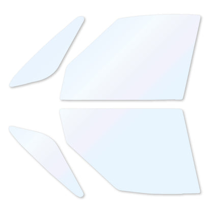 オーロラフィルム (ゴースト2ネオ89) 遮熱フィルム 透過率88.5% ニッサン セレナワゴン (C26/FNC26/HFC26/NC26/FC26/HC26) カット済みカーフィルム フロントドアセット オーロラタイプ ゴーストタイプ ホログラフィック