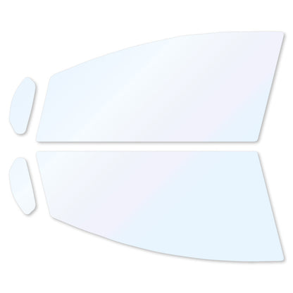 オーロラフィルム (ゴースト2ネオ89) 遮熱フィルム 透過率88.5%  ニッサン ノート (NOTE) (E12/HE12/NE12) カット済みカーフィルム フロントドアセット オーロラタイプ ゴーストタイプ ホログラフィック