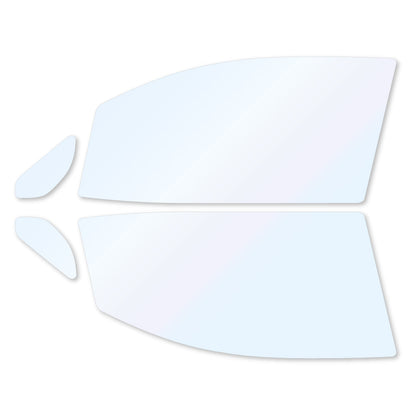 オーロラフィルム (ゴースト2ネオ89) 遮熱フィルム 透過率88.5%  ニッサン デイズ (DAYZ) (B21W) カット済みカーフィルム フロントドアセット オーロラタイプ ゴーストタイプ ホログラフィック