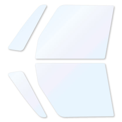 オーロラフィルム (ファインゴースト90) 遮熱フィルム 透過率90%  ニッサン デイズルークス (B21)  カット済みカーフィルム フロントドアセット オーロラタイプ ゴーストタイプ ホログラフィック