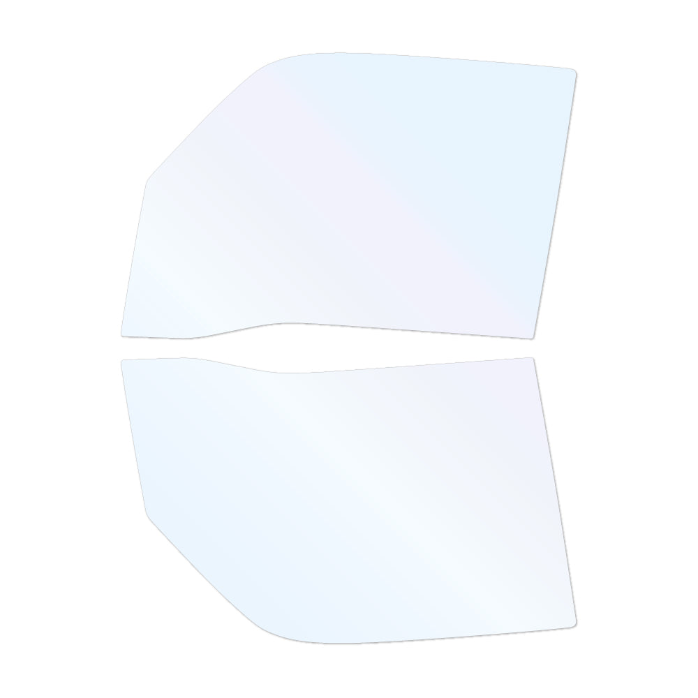 オーロラフィルム (ゴースト2ネオ89) 遮熱フィルム 透過率88.5% ニッサン NV100 クリッパー (DR17V/DR17W) カット済みカーフィルム フロントドアセット オーロラタイプ ゴーストタイプ ホログラフィック