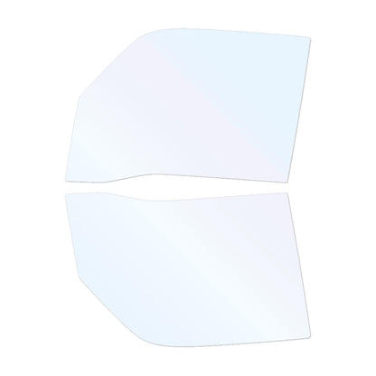 オーロラフィルム (ゴースト2ネオ89) 遮熱フィルム 透過率88.5% ニッサン NV100 クリッパー (DR17V/DR17W) カット済みカーフィルム フロントドアセット オーロラタイプ ゴーストタイプ ホログラフィック