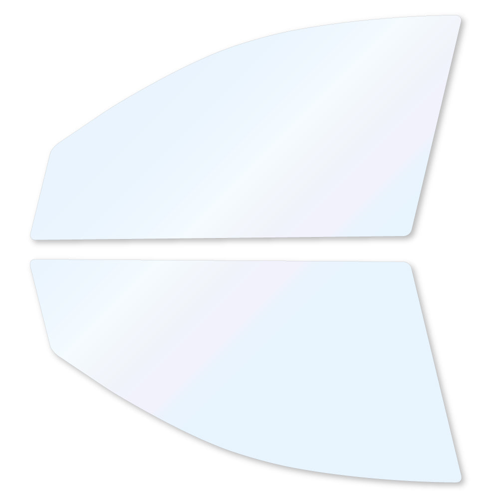 オーロラフィルム (ファインゴースト90) 遮熱フィルム 透過率90% ニッサン シーマ (HGY51) カット済みカーフィルム フロントドアセット オーロラタイプ ゴーストタイプ ホログラフィック