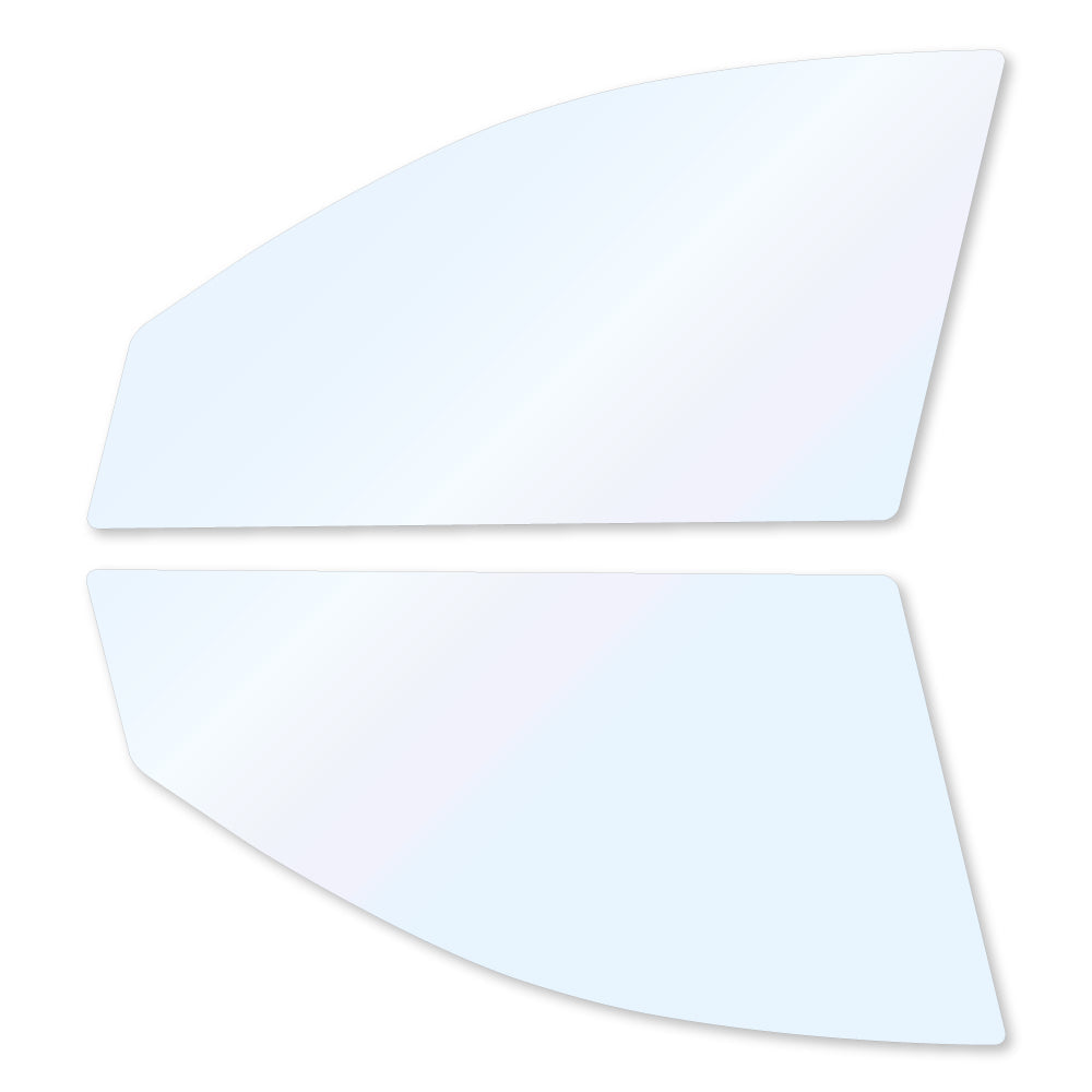 オーロラフィルム (ファインゴースト90) 遮熱フィルム 透過率90% ニッサン フーガ (Y51) カット済みカーフィルム フロントドアセット オーロラタイプ ゴーストタイプ ホログラフィック