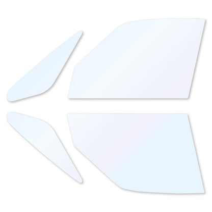 オーロラフィルム (ゴースト2ネオ89) 遮熱フィルム 透過率88.5% ニッサン セレナ (C27/GC27/GFC27/GFNC27/GNC27) カット済みカーフィルム フロントドアセット オーロラタイプ ゴーストタイプ ホログラフィック