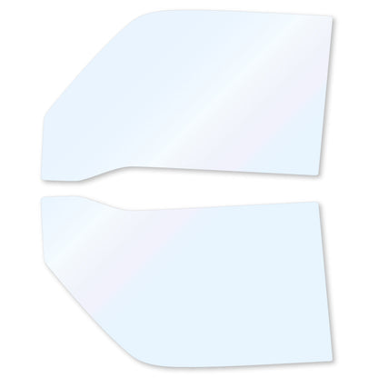 オーロラフィルム (ゴースト2ネオ89) 遮熱フィルム 透過率88.5% マツダ スクラム (DL51V/DM51V) カット済みカーフィルム フロントドアセット オーロラタイプ ゴーストタイプ ホログラフィック