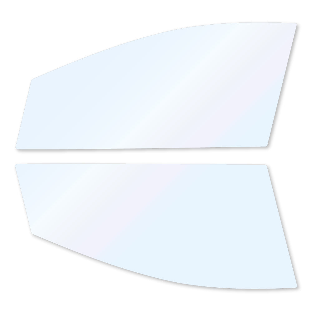 オーロラフィルム (ゴースト2ネオ89) 遮熱フィルム 透過率88.5%  マツダ デミオ (DE5FS/DE3FS/DE3AS/DEJFS)  カット済みカーフィルム フロントドアセット オーロラタイプ ゴーストタイプ ホログラフィック