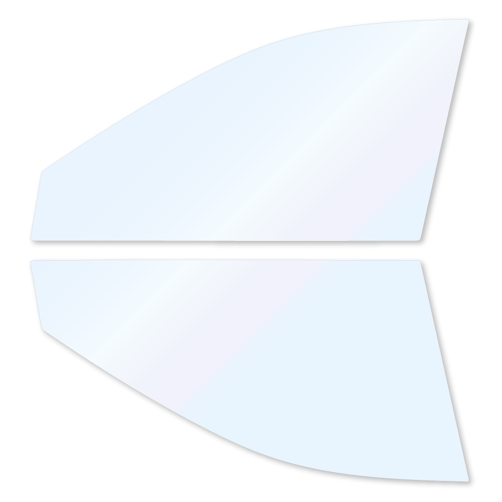 オーロラフィルム (ゴースト2ネオ89) 遮熱フィルム 透過率88.5%  マツダ CX-5 (KFEP/KF2P/KF5P)  カット済みカーフィルム フロントドアセット オーロラタイプ ゴーストタイプ ホログラフィック