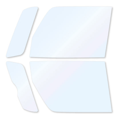 オーロラフィルム (ゴースト2ネオ89) 遮熱フィルム 透過率88.5%  マツダ フレアワゴン (MM53S) カット済みカーフィルム フロントドアセット オーロラタイプ ゴーストタイプ ホログラフィック