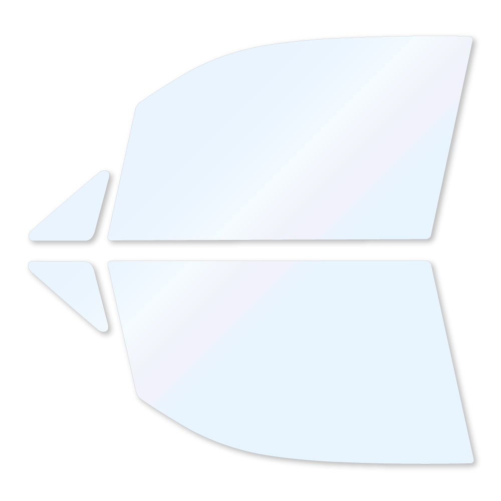 オーロラフィルム (ゴースト2ネオ89) 遮熱フィルム 透過率88.5%  スバル ステラ (RN1/RN2)  カット済みカーフィルム フロントドアセット オーロラタイプ ゴーストタイプ ホログラフィック