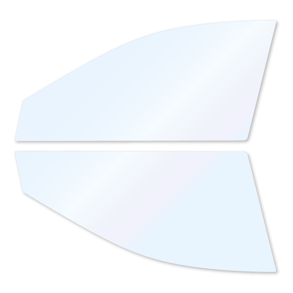 オーロラフィルム (ゴースト2ネオ89) 遮熱フィルム 透過率88.5%  スバル レガシィB4 4ドア (BM9) カット済みカーフィルム フロントドアセット オーロラタイプ ゴーストタイプ ホログラフィック