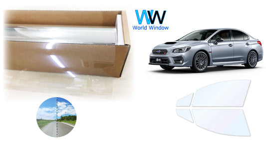 オーロラフィルム (ゴースト2ネオ89) 遮熱フィルム 透過率88.5%  スバル WRX S4 (VAG/VAB) カット済みカーフィルム フロントドアセット オーロラタイプ ゴーストタイプ ホログラフィック