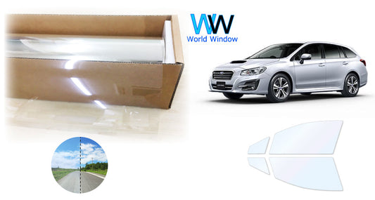 オーロラフィルム (ゴースト2ネオ89) 遮熱フィルム 透過率88.5%  スバル レヴォーグ (VMG/VM4) カット済みカーフィルム フロントドアセット オーロラタイプ ゴーストタイプ ホログラフィック