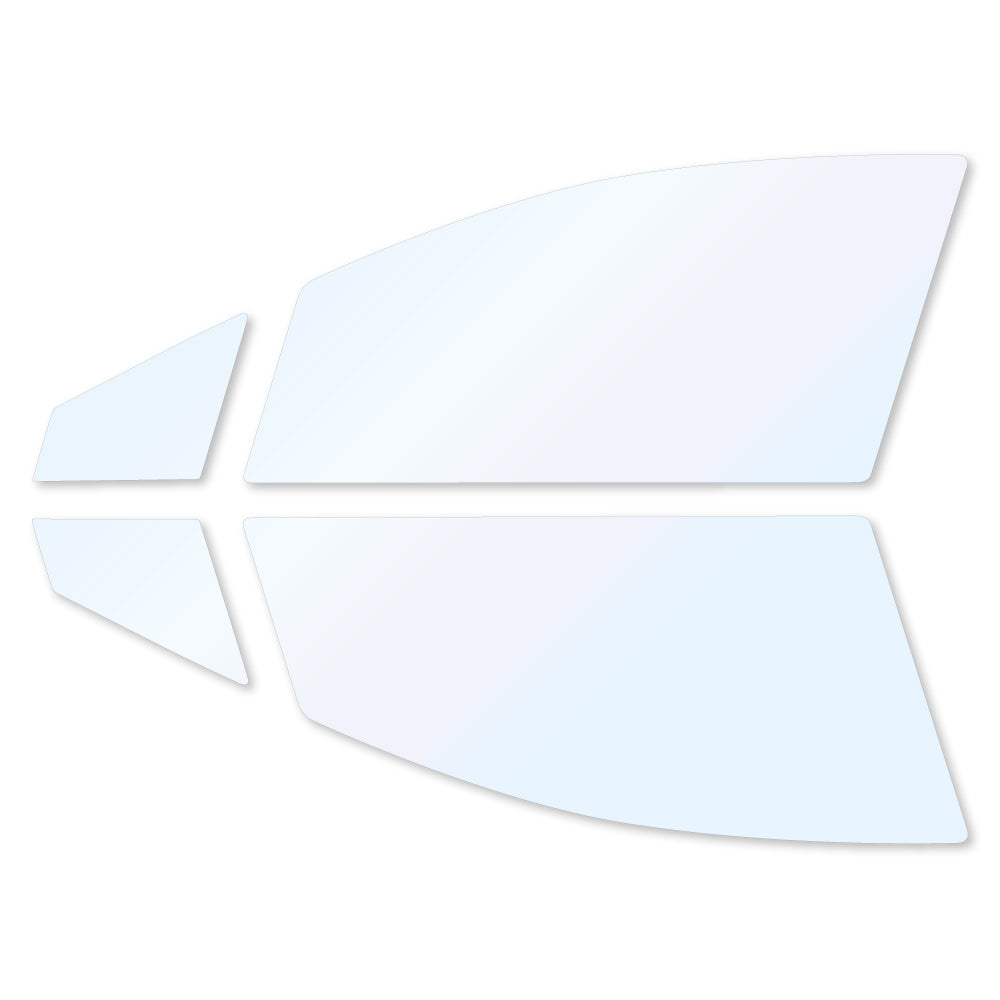 オーロラフィルム (ゴースト2ネオ89) 遮熱フィルム 透過率88.5%  スバル XV (GT3/GT7)  カット済みカーフィルム フロントドアセット オーロラタイプ ゴーストタイプ ホログラフィック