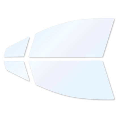 オーロラフィルム (ゴースト2ネオ89) 遮熱フィルム 透過率88.5%  スバル XV (GT3/GT7)  カット済みカーフィルム フロントドアセット オーロラタイプ ゴーストタイプ ホログラフィック