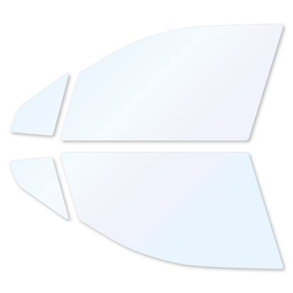 オーロラフィルム (ファインゴースト90) 遮熱フィルム 透過率90%  スバル フォレスター SK9/SKE  カット済みカーフィルム フロントドアセット オーロラタイプ ゴーストタイプ ホログラフィック