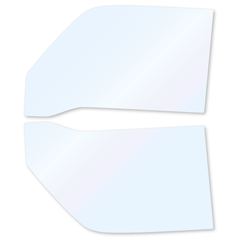 オーロラフィルム (ゴースト2ネオ89) 遮熱フィルム 透過率88.5%  スズキ エブリイ 前期 (DA41V/DA51V/DA71V/DB41V/DB51V/DB71V) カット済みカーフィルム フロントドアセット オーロラタイプ ゴーストタイプ ホログラフィック