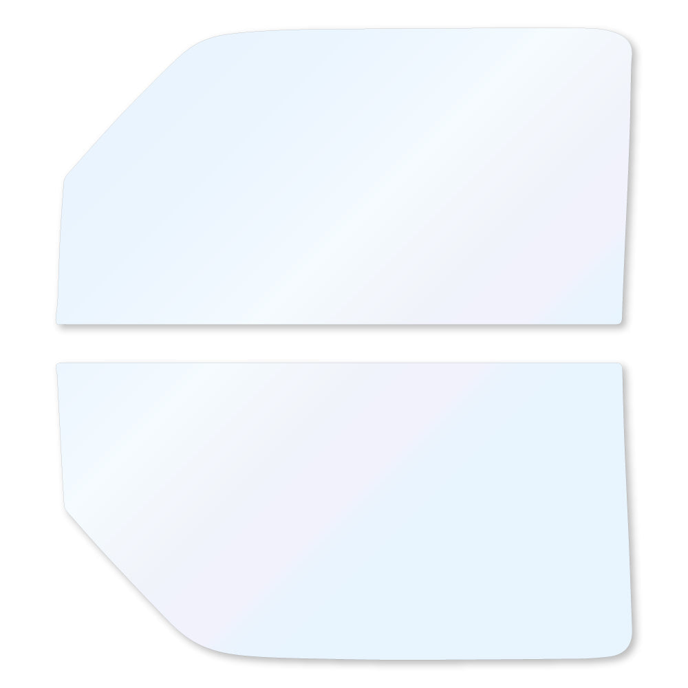 オーロラフィルム (ゴースト2ネオ89) 遮熱フィルム 透過率88.5% スズキ ジムニー/ジムニーシエラ (JB23W/JB43W) カット済みカーフィルム フロントドアセット オーロラタイプ ゴーストタイプ ホログラフィック