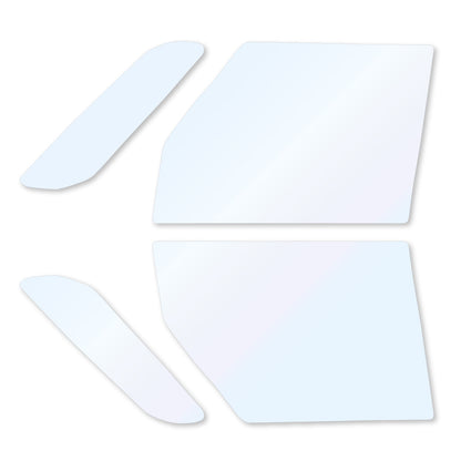 オーロラフィルム (ゴースト2ネオ89) 遮熱フィルム 透過率88.5% スズキ パレット (MK21S) カット済みカーフィルム フロントドアセット オーロラタイプ ゴーストタイプ ホログラフィック