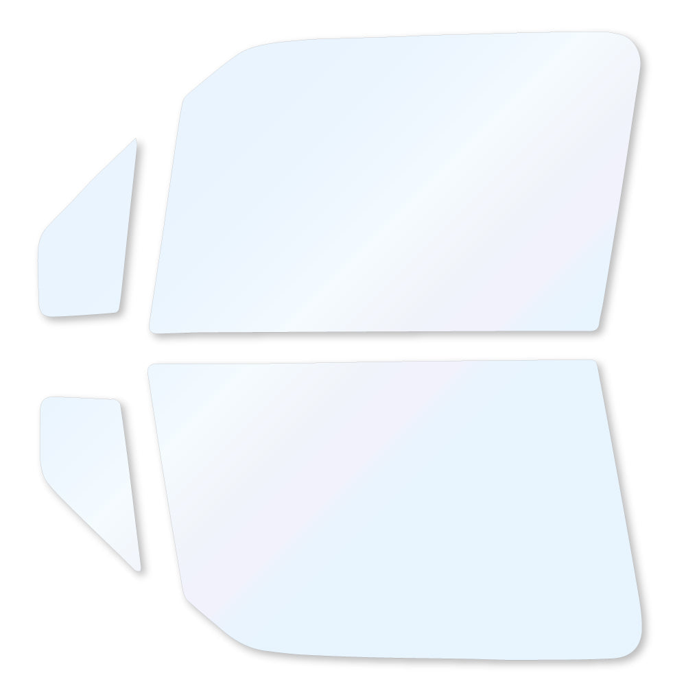 オーロラフィルム (ゴースト2ネオ89) 遮熱フィルム 透過率88.5% スズキ ワゴンR/ワゴンRスティングレー (MH21S/MH22S) カット済みカーフィルム フロントドアセット オーロラタイプ ゴーストタイプ ホログラフィック