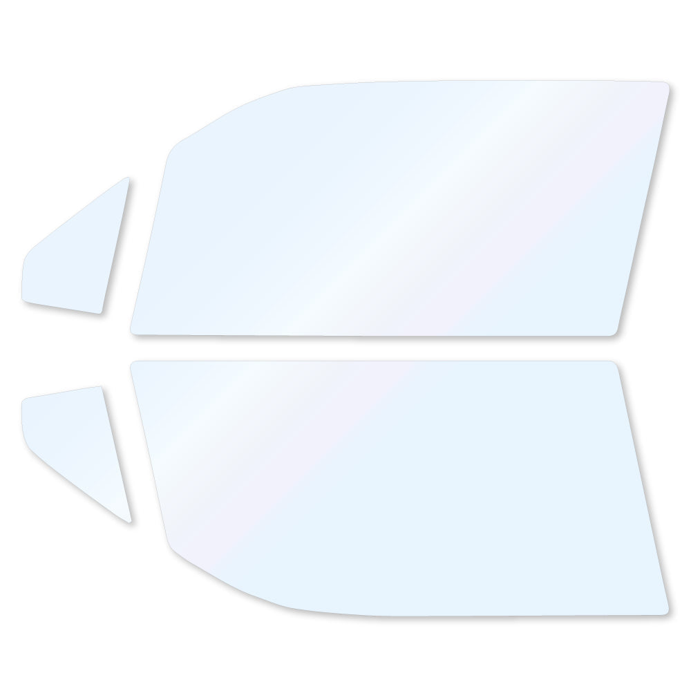 オーロラフィルム (ゴースト2ネオ89) 遮熱フィルム 透過率88.5% スズキ ワゴンＲ/ワゴンＲスティングレー (MH23S) カット済みカーフィルム フロントドアセット オーロラタイプ ゴーストタイプ ホログラフィック