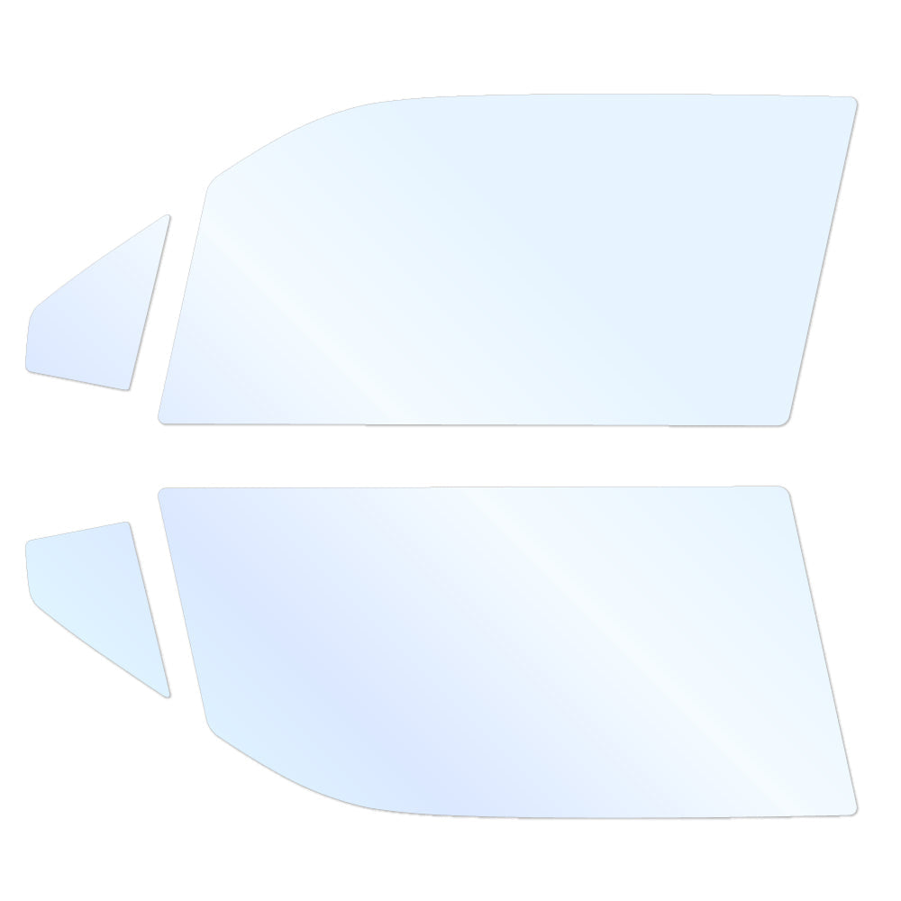 オーロラフィルム (アイスブルー91) 遮熱フィルム 透過率90.5% スズキ ワゴンＲ/ワゴンＲスティングレー (MH23S) カット済みカーフィルム フロントドアセット オーロラタイプ ゴーストタイプ ホログラフィック