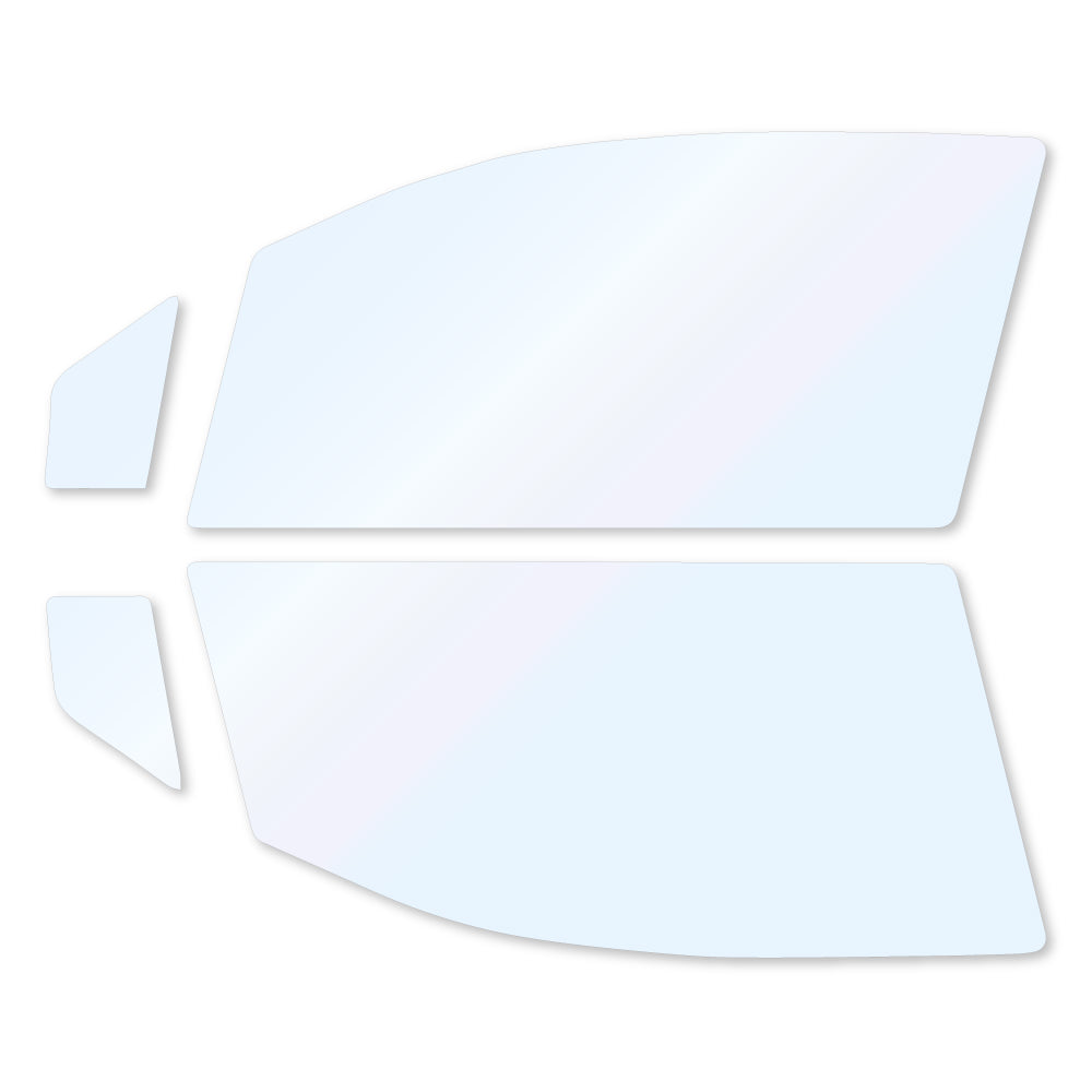 オーロラフィルム (ゴースト2ネオ89) 遮熱フィルム 透過率88.5% スズキ アルト (HA25S/HA25V/HA35S) カット済みカーフィルム フロントドアセット オーロラタイプ ゴーストタイプ ホログラフィック