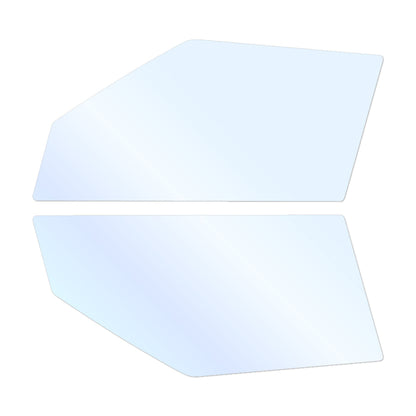 オーロラフィルム (アイスブルー91) 遮熱フィルム 透過率90.5% スズキ スイフト (ZC72S/ZD72S) カット済みカーフィルム フロントドアセット オーロラタイプ ゴーストタイプ ホログラフィック