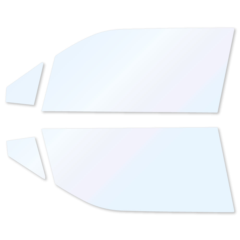 オーロラフィルム (ゴースト2ネオ89) 遮熱フィルム 透過率88.5% スズキ ワゴンR / ワゴンRスティングレー (MH34S/MH44S)  カット済みカーフィルム フロントドアセット オーロラタイプ ゴーストタイプ ホログラフィック