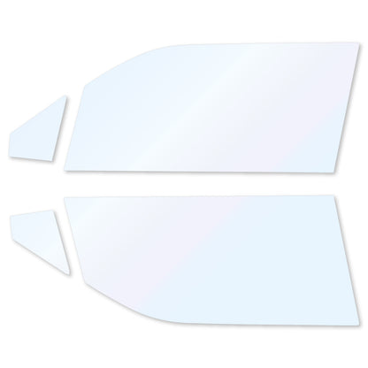 オーロラフィルム (ファインゴースト90) 遮熱フィルム 透過率90% スズキ ワゴンR / ワゴンRスティングレー (MH34S/MH44S)  カット済みカーフィルム フロントドアセット オーロラタイプ ゴーストタイプ ホログラフィック