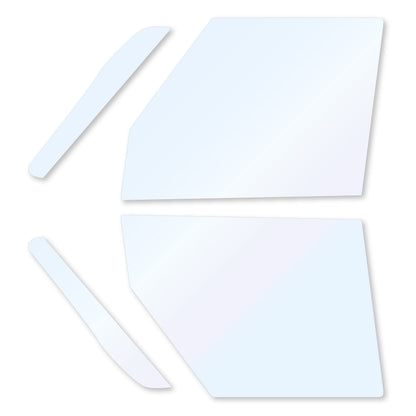 オーロラフィルム (ゴースト2ネオ89) 遮熱フィルム 透過率88.5% スズキ スペーシア / スペーシア カスタム (MK32S/MK42S) カット済みカーフィルム フロントドアセット オーロラタイプ ゴーストタイプ ホログラフィック