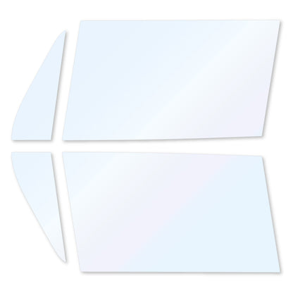 オーロラフィルム (ゴースト2ネオ89) 遮熱フィルム 透過率88.5% スズキ クロスビー (XBEE) MN71S カット済みカーフィルム フロントドアセット オーロラタイプ ゴーストタイプ ホログラフィック