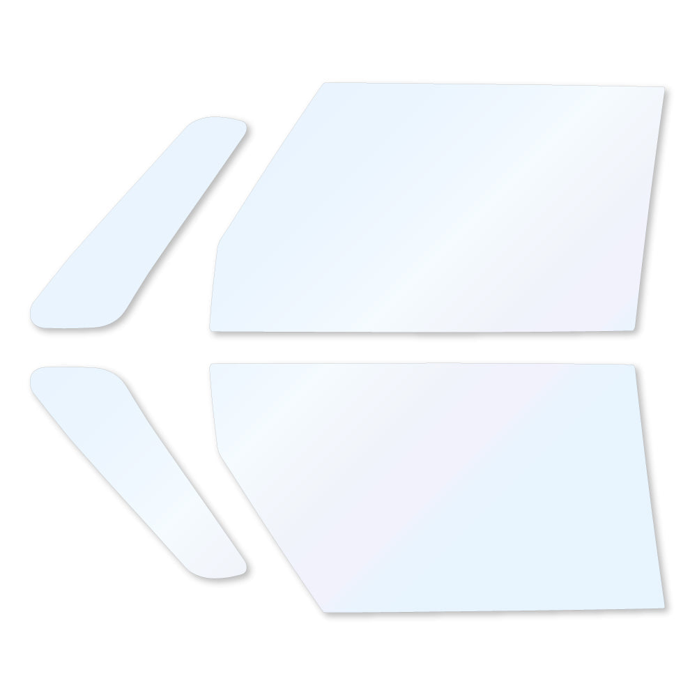 オーロラフィルム (ゴースト2ネオ89) 遮熱フィルム 透過率88.5% スズキ ワゴンRスマイル (MX81S/MX91S) カット済みカーフィルム フロントドアセット オーロラタイプ ゴーストタイプ ホログラフィック