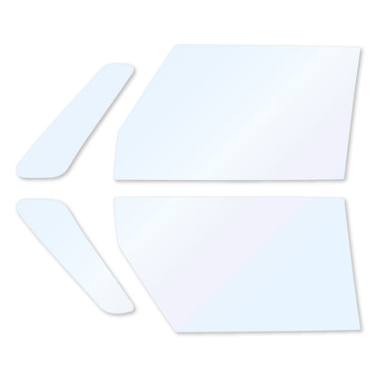 オーロラフィルム (ゴースト2ネオ89) 遮熱フィルム 透過率88.5% スズキ ワゴンRスマイル (MX81S/MX91S) カット済みカーフィルム フロントドアセット オーロラタイプ ゴーストタイプ ホログラフィック