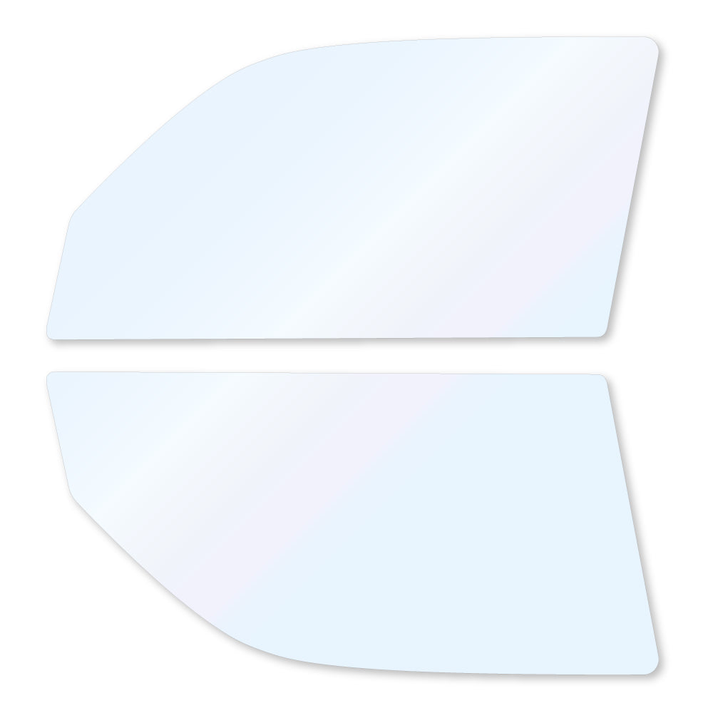 オーロラフィルム (ゴースト2ネオ89) 遮熱フィルム 透過率88.5% ダイハツ エッセ (L235S/L245S) カット済みカーフィルム フロントドアセット オーロラタイプ ゴーストタイプ ホログラフィック