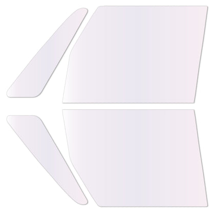 遮熱機能付 オーロラフィルム(サイレントタイプ) 透過率85％ ダイハツ  タント (L350/360S) カット済みカーフィルム フロントドアセット オーロラタイプ ゴーストタイプ 断熱フィルム
