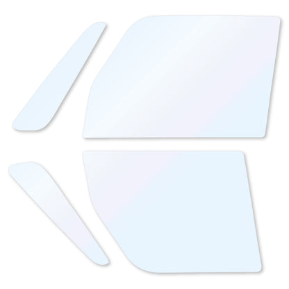 オーロラフィルム (ファインゴースト90) 遮熱フィルム 透過率90% ダイハツ タント/タントカスタム (L375S/L385S) カット済みカーフィルム フロントドアセット オーロラタイプ ゴーストタイプ ホログラフィック