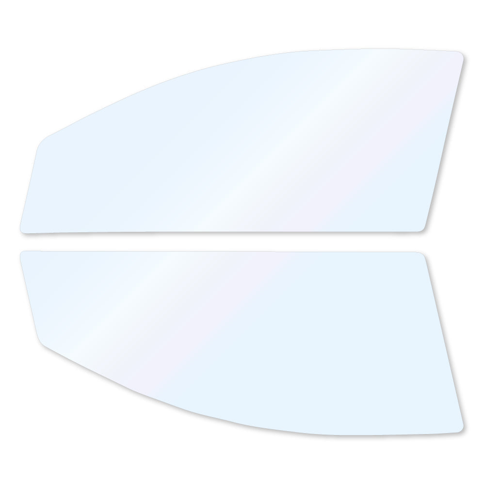 オーロラフィルム (ゴースト2ネオ89) 遮熱フィルム 透過率88.5% ダイハツ ミラ 5ドア (L275/285S) カット済みカーフィルム フロントドアセット オーロラタイプ ゴーストタイプ ホログラフィック