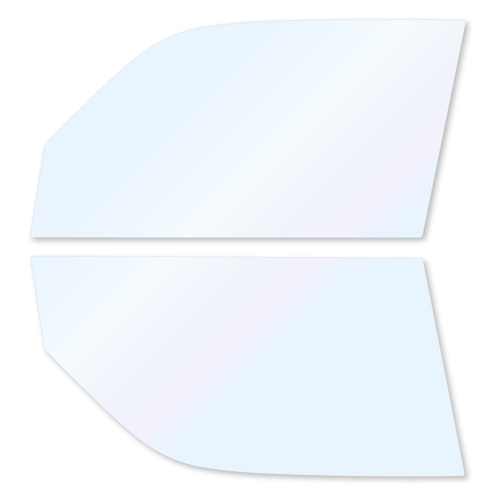 オーロラフィルム (ゴースト2ネオ89) 遮熱フィルム 透過率88.5% ダイハツ ミラ/ミラジーノ (L700S/L701S/L710S/L711S) カット済みカーフィルム フロントドアセット オーロラタイプ ゴーストタイプ ホログラフィック