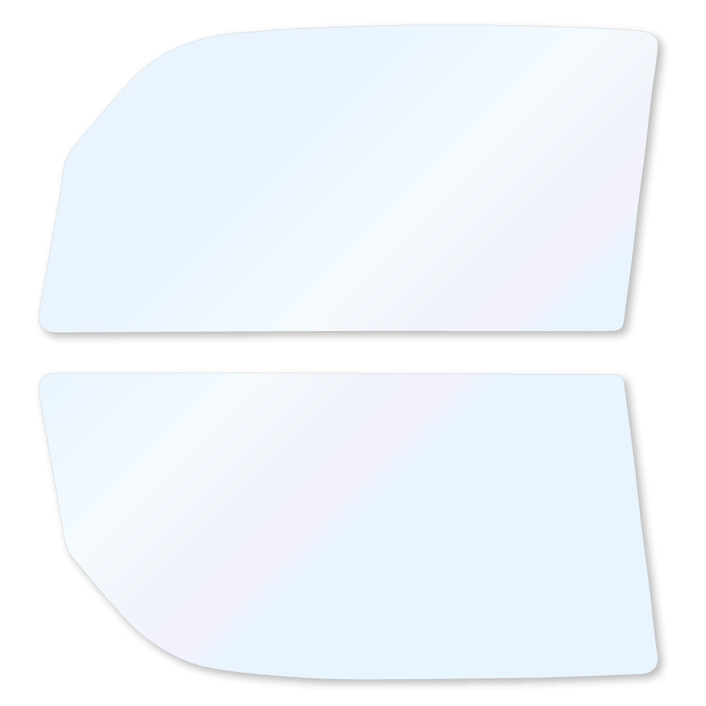 オーロラフィルム (ゴースト2ネオ89) 遮熱フィルム 透過率88.5% ダイハツ ミラココア L675S/L685S カット済みカーフィルム フロントドアセット オーロラタイプ ゴーストタイプ ホログラフィック