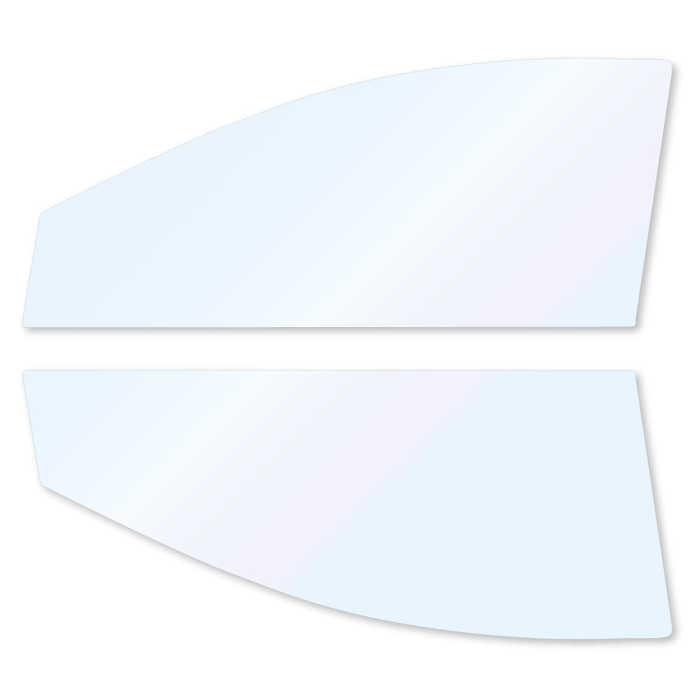 オーロラフィルム (ゴースト2ネオ89) 遮熱フィルム 透過率88.5% ダイハツ ミライース (LA300S/LA310S) カット済みカーフィルム フロントドアセット オーロラタイプ ゴーストタイプ ホログラフィック