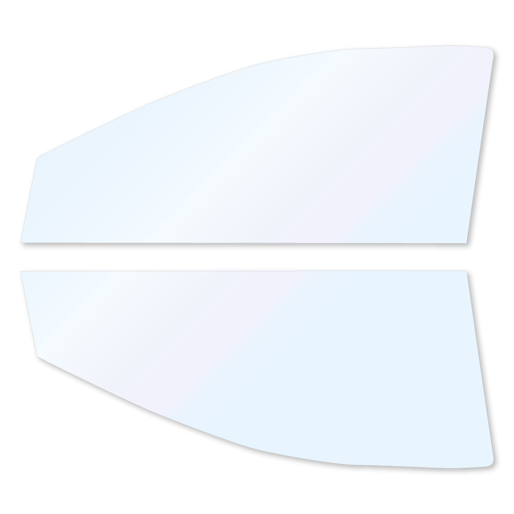 オーロラフィルム (ゴースト2ネオ89) 遮熱フィルム 透過率88.5%  ダイハツ ミライース (LA350S/LA360S) カット済みカーフィルム フロントドアセット オーロラタイプ ゴーストタイプ ホログラフィック