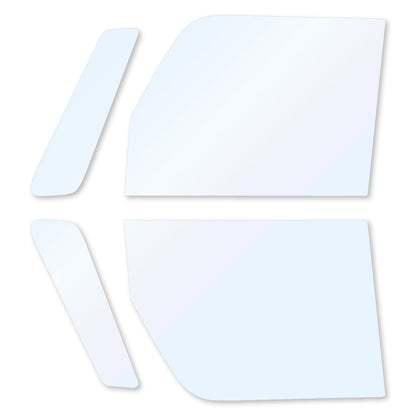 オーロラフィルム (ファインゴースト90) 遮熱フィルム 透過率90%  ダイハツ タント/タントカスタム (LA650S/LA660S)  カット済みカーフィルム フロントドアセット オーロラタイプ ゴーストタイプ ホログラフィック