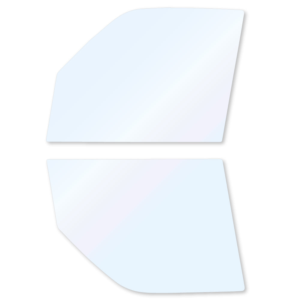 オーロラフィルム (ゴースト2ネオ89) 遮熱フィルム 透過率88.5%  ダイハツ ハイゼットデッキバン (S321W/S331W) カット済みカーフィルム フロントドアセット オーロラタイプ ゴーストタイプ ホログラフィック