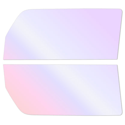 オーロラフィルム (グロウゴースト91) 遮熱フィルム 透過率90%  ダイハツ タフト (LA900S/LA910S) カット済みカーフィルム フロントドアセット オーロラタイプ ゴーストタイプ ホログラフィック カメレオンフィルム