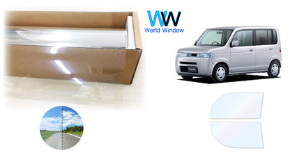 オーロラフィルム (ファインゴースト90) 遮熱フィルム 透過率90%  ホンダ ＴＨＡＴ’Ｓ（ザッツ）   (JD1/JD2) カット済みカーフィルム フロントドアセット オーロラタイプ ゴーストタイプ ホログラフィック