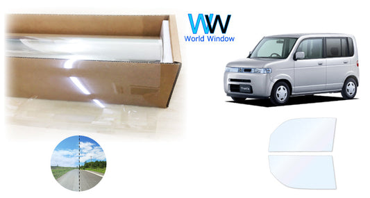 オーロラフィルム (ファインゴースト90) 遮熱フィルム 透過率90%  ホンダ ＴＨＡＴ’Ｓ（ザッツ）   (JD1/JD2) カット済みカーフィルム フロントドアセット オーロラタイプ ゴーストタイプ ホログラフィック