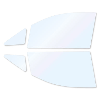 オーロラフィルム (ファインゴースト90) 遮熱フィルム 透過率90%  ホンダ ステップワゴン (RG1/RG2/RG3/RG4) カット済みカーフィルム フロントドアセット オーロラタイプ ゴーストタイプ ホログラフィック