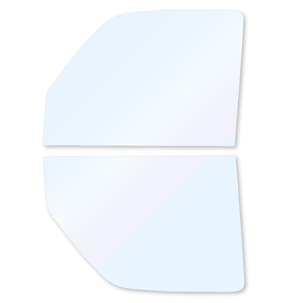 オーロラフィルム (ファインゴースト90) 遮熱フィルム 透過率90% ホンダ バモスホビオ (HM3/MH4/HJ1/HJ2)  カット済みカーフィルム フロントドアセット オーロラタイプ ゴーストタイプ ホログラフィック