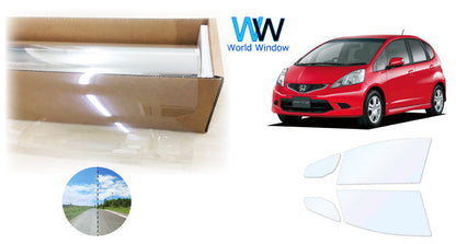 オーロラフィルム (ゴースト2ネオ89) 遮熱フィルム 透過率88.5% ホンダ フィット (GE6/GE7/GE8/GE9 / GP1（ハイブリッド）)  カット済みカーフィルム フロントドアセット オーロラタイプ ゴーストタイプ ホログラフィック